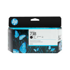 HP 738 černá inkoustová kazeta 130ml