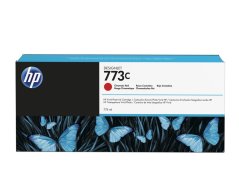 HP 773C Red chromatic DJ Ink Cart, 775 ml, C1Q38A