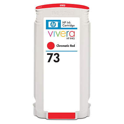HP 73 Red chromatic DJ Ink Cart, 130 ml, CD951A