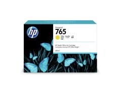 HP 765 Yellow DJ Ink Cart, 400 ml, F9J50A