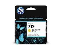 HP 712 29-ml Yellow DesignJet Ink Cartridge