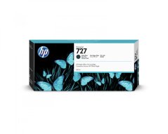 HP 727 Black matte DJ Ink Cart, 300 ml, C1Q12A