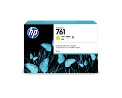 HP 761 Yellow DJ Ink Cart, 400 ml, CM992A