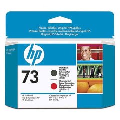 HP 73 Black matte + Red chromatic DJ Printhead, CD949A