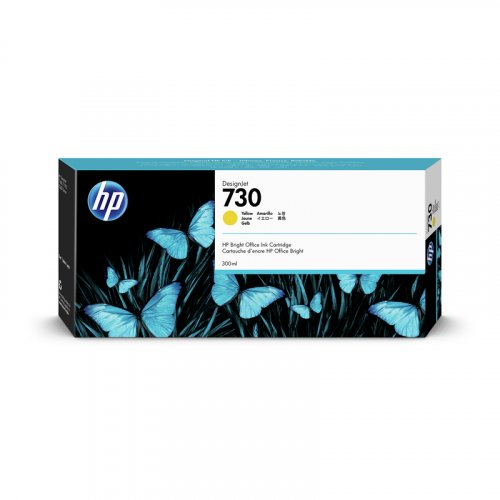 HP 730 300-ml Yellow Ink Cartridge