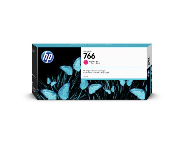 HP 766 300-ml Magenta Ink Crtg