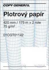 CG Premium Inkjet 420x175m, 75g/m2, 3" - balení 2 role