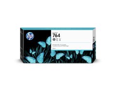 HP 764 Gray Ink Cart, 300 ml, C1Q18A