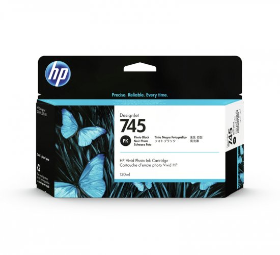 HP 745 130-ml Photo Black Ink Cartridge