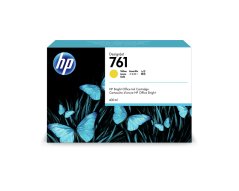 HP 761 Yellow DJ Ink Cart, 400 ml, CM992A