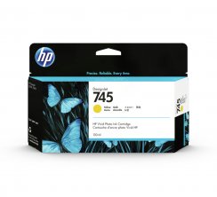 HP 745 130-ml Yellow Ink Cartridge