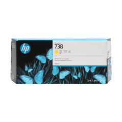 HP 738 žlutá inkoustová kazeta 300ml