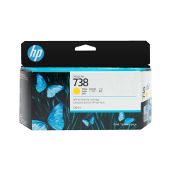 HP 738 žlutá inkoustová kazeta 130ml